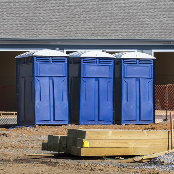 do you offer hand sanitizer dispensers inside the porta potties in Robinson